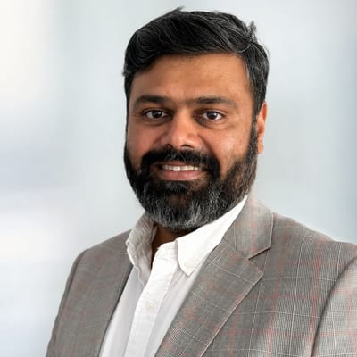 Portrait of Dr. Biraju Doshi